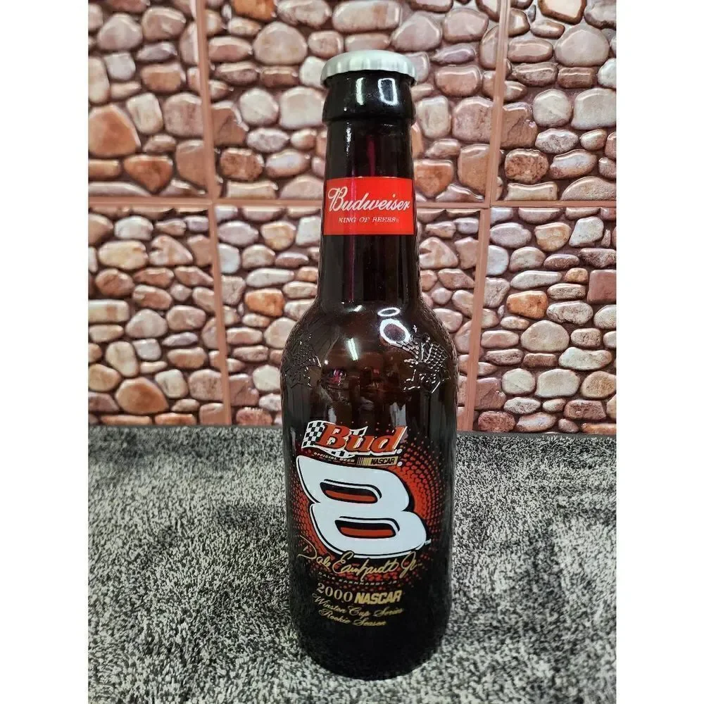 Vintage Large Bud Official Beer Nascar 8 Dale Earnhardt Jr. 2000 Nascar Winston